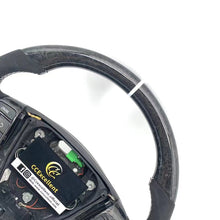 Load image into Gallery viewer, CCexcellent For S40-2018 volvo carbon fiber steering wheel with white tripe
