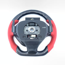 Load image into Gallery viewer, CCExcellent For Acura TSX 2009-2014 gloss red carbon fiber steering wheel with trim and LED and paddle shifters
