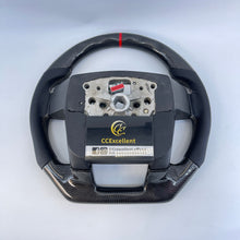 Load image into Gallery viewer, CCExcellent For Ford F150 Raptor 2010-2014 Carbon Fiber Steering Wheel with red stripe
