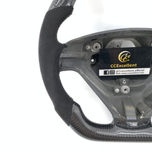 Load image into Gallery viewer, CCexcellent For S60 2005、2006、2007、2008、2009 volvo carbon fiber steering wheel with alcantara
