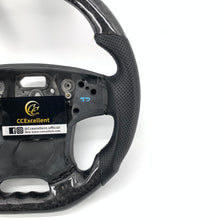 Load image into Gallery viewer, CCexcellent For S80 2007-2008 Volvo carbon fiber steering wheel with forged carbon fiber top&amp;bottom
