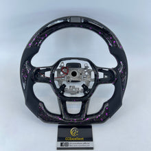 Load image into Gallery viewer, CCexcellent For 11th Gen/2022-2023 Honda Civic carbon fiber steering wheel with LED on top
