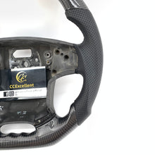 Load image into Gallery viewer, CCexcellent For VOLVO S80 2007-2008 carbon fiber steering wheel with perforated leather

