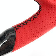 Load image into Gallery viewer, CCExcellent For Ford Mustang/SHELBY/GT350R/GENUINE 2018-2022 Carbon Fiber Steering Wheel with red strip line
