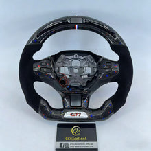 Load image into Gallery viewer, CCExcellent For Peugeot 208/308 GTI forged carbon fiber steering wheel with trim and LED
