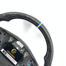 Load image into Gallery viewer, CCexcellent For S80 2007-2008 Volvo carbon fiber steering wheel with forged carbon fiber top&amp;bottom
