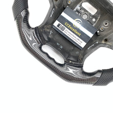 Load image into Gallery viewer, CCexcellent For VOLVO S80 2007-2008 carbon fiber steering wheel with gloss black top&amp;bottom
