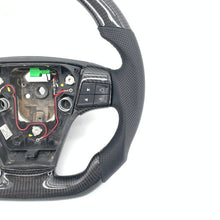 Load image into Gallery viewer, CCexcellent For S40-2018 volvo carbon fiber steering wheel with blue&amp;yellow&amp;blue stripe

