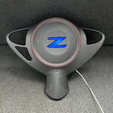 Load image into Gallery viewer, CCExcellent For Nissan Juke 370Z LED Airbag Cover with red leather and LED badge
