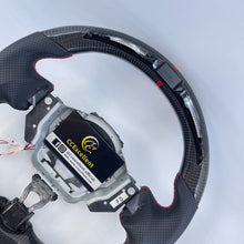 Load image into Gallery viewer, CCExcellent For Nissan 370Z Nismo/Juke/Z34 /Maxima/infiniti real carbon fiber steering wheel with LED
