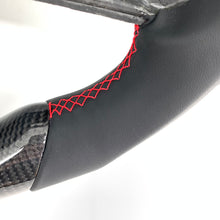 Load image into Gallery viewer, CCexcellent For Toyota Supra A90 carbon fiber steering wheel with gloss black carbon fiber top&amp;bottom&amp;trim
