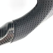 Load image into Gallery viewer, CCexcellent For VOLVO S80 2007-2008 carbon fiber steering wheel with gloss black top&amp;bottom
