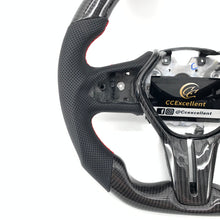 Load image into Gallery viewer, CCExcellent For Infiniti Q50 2016 2017 2018  Carbon fiber steering wheel with trim

