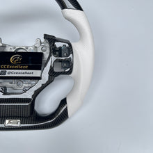 Load image into Gallery viewer, CCExcellent for Lexus RCF F sport carbon fiber steering wheel with LED airbag cover
