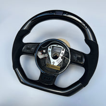 Load image into Gallery viewer, CCexcellent For Audi TT/R8/TTRS 2008-2015 carbon fiber steering wheel With LED
