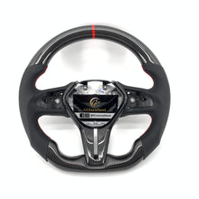 Load image into Gallery viewer, CCExcellent For Infiniti Q50 2016 2017 2018  Carbon fiber steering wheel with trim
