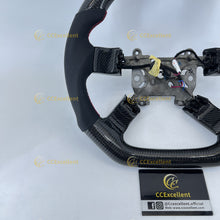 Load image into Gallery viewer, CCExcellent For Land Rover Range Rover L322 2003-2012 Real Carbon Fiber Steering Wheel With Heating Function

