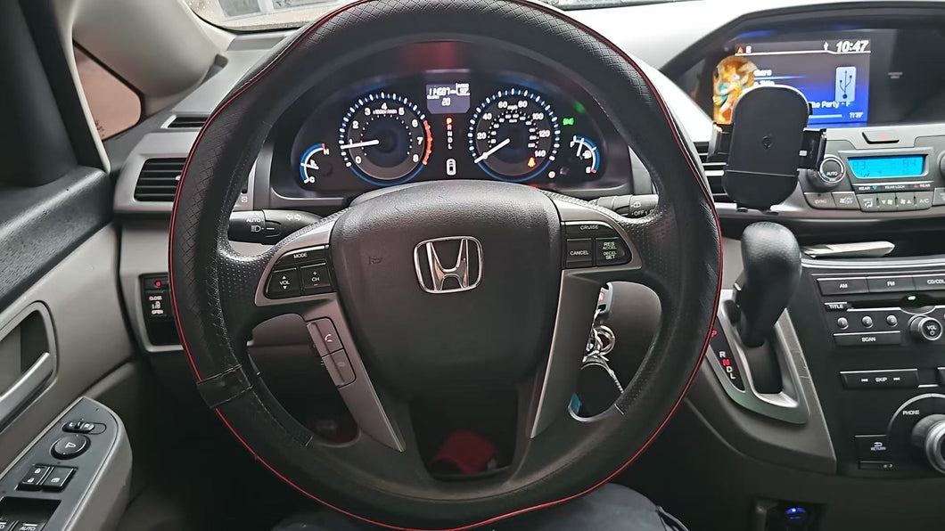 2013 Honda odyssey steering wheel with real carbon