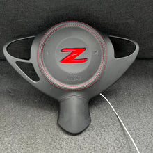 Load image into Gallery viewer, CCExcellent For Nissan Juke 370Z LED Airbag Cover with red leather and LED badge
