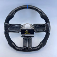 Load image into Gallery viewer, CCExcellent For Ford Mustang 2010-2014 Purple Wire Carbon Fiber Steering Wheel with 9040 Alcantara and Airbag cover

