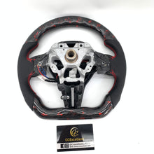 Load image into Gallery viewer, CCExcellent For Infiniti Q50 2016 2017 2018  Carbon fiber steering wheel with trim
