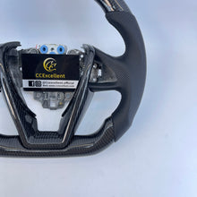 Load image into Gallery viewer, CCExcellent For Nissan Maxima 2016 2017 2018 Carbon Fiber Steering Wheel with Airbag cover and F1 shape and heating
