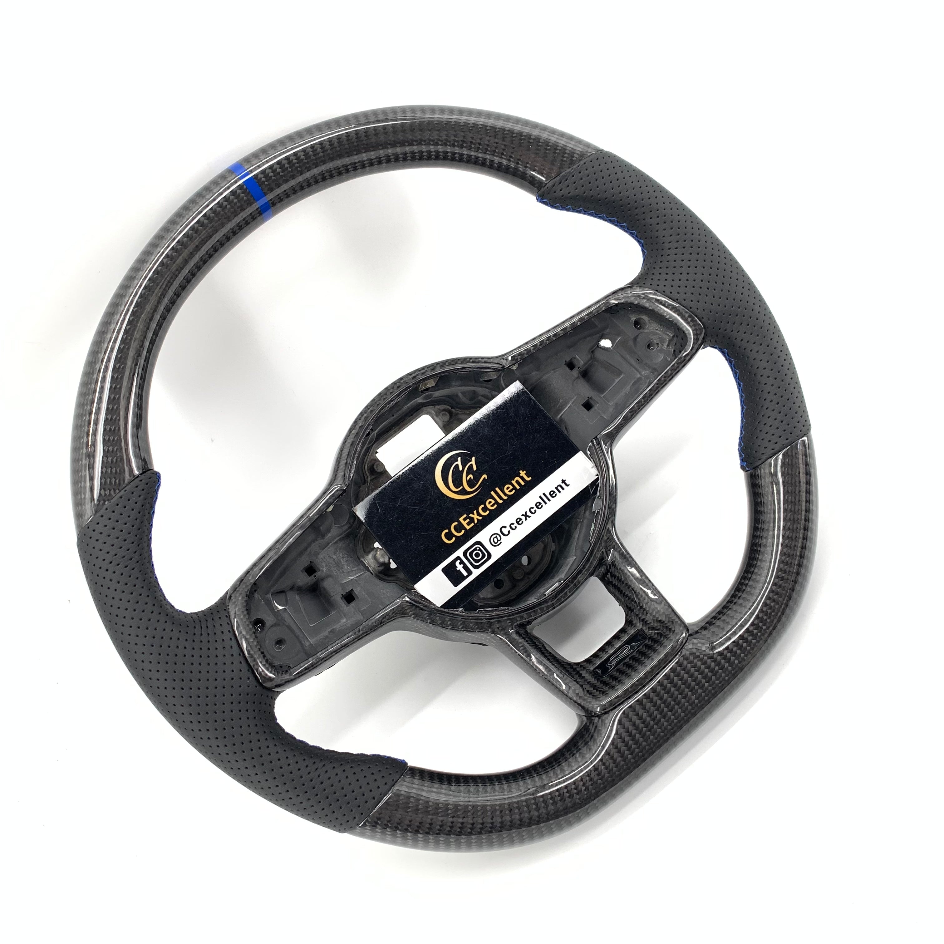 CCExcellent for Volkswagen mk7 2015-2019 carbon fiber steering wheel b ...