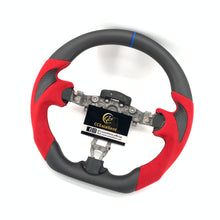 Load image into Gallery viewer, CCexcellent For Nissan 2009-2020 370Z carbon fiber steering wheel with red Alcantara
