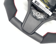 Load image into Gallery viewer, CCExcellent for tesla model3 2017-2020 carbon fiber steering wheel black matte carbon fiber
