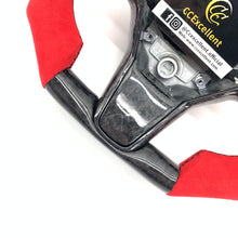 Load image into Gallery viewer, CCExcellent for tesla model3 2017-2020 carbon fiber steering wheel black forged carbon fiber
