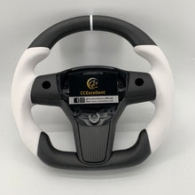 Load image into Gallery viewer, CCExcellent for tesla model3 2017-2020 carbon fiber steering wheel matte carbon fiber
