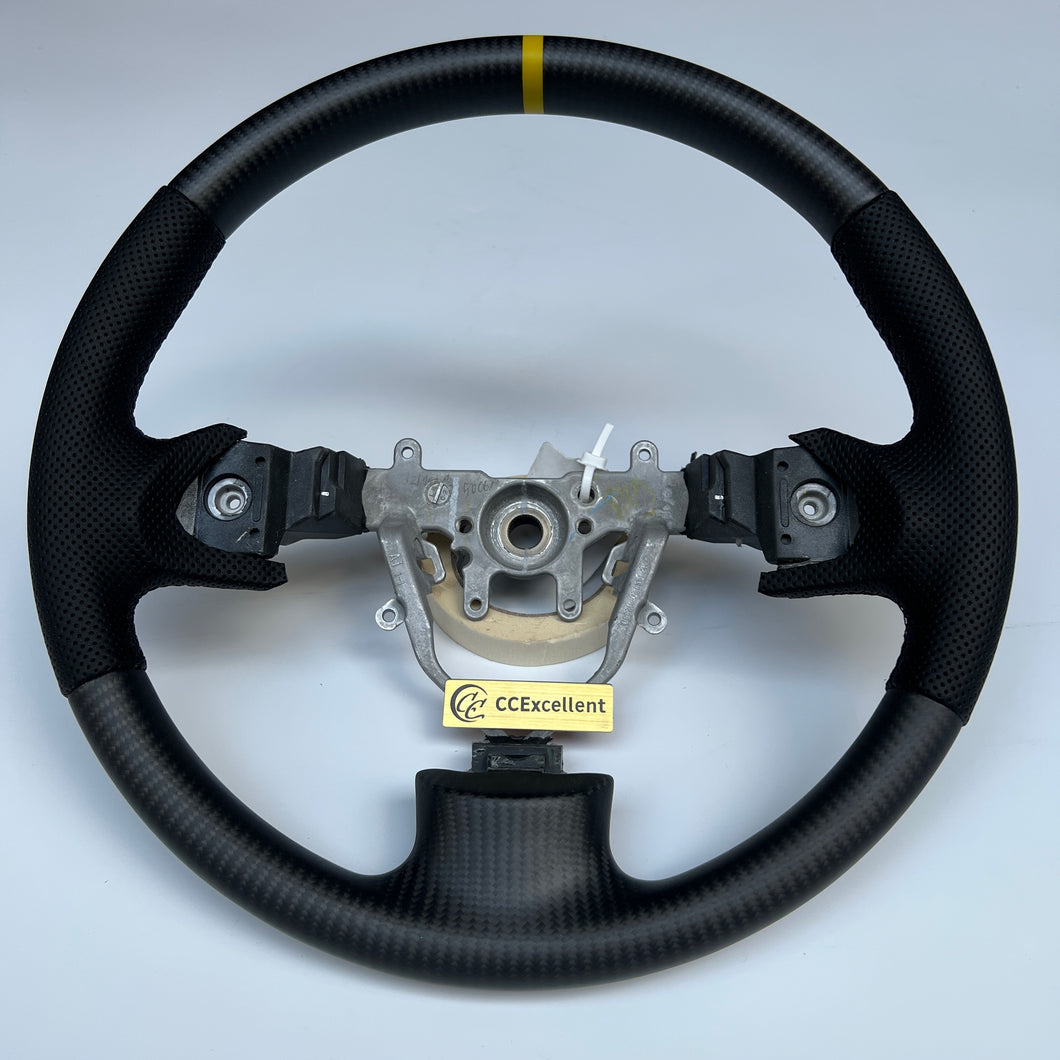 CCexcellent For Subaru Forester 2008/2009/2010/2011/2012 carbon fiber steering wheel