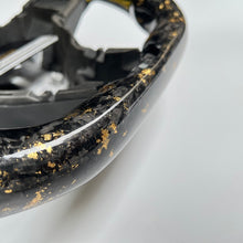 Load image into Gallery viewer, CCexcellent For Tesla Model Y carbon fiber steering wheel with gold flake forged carbon
