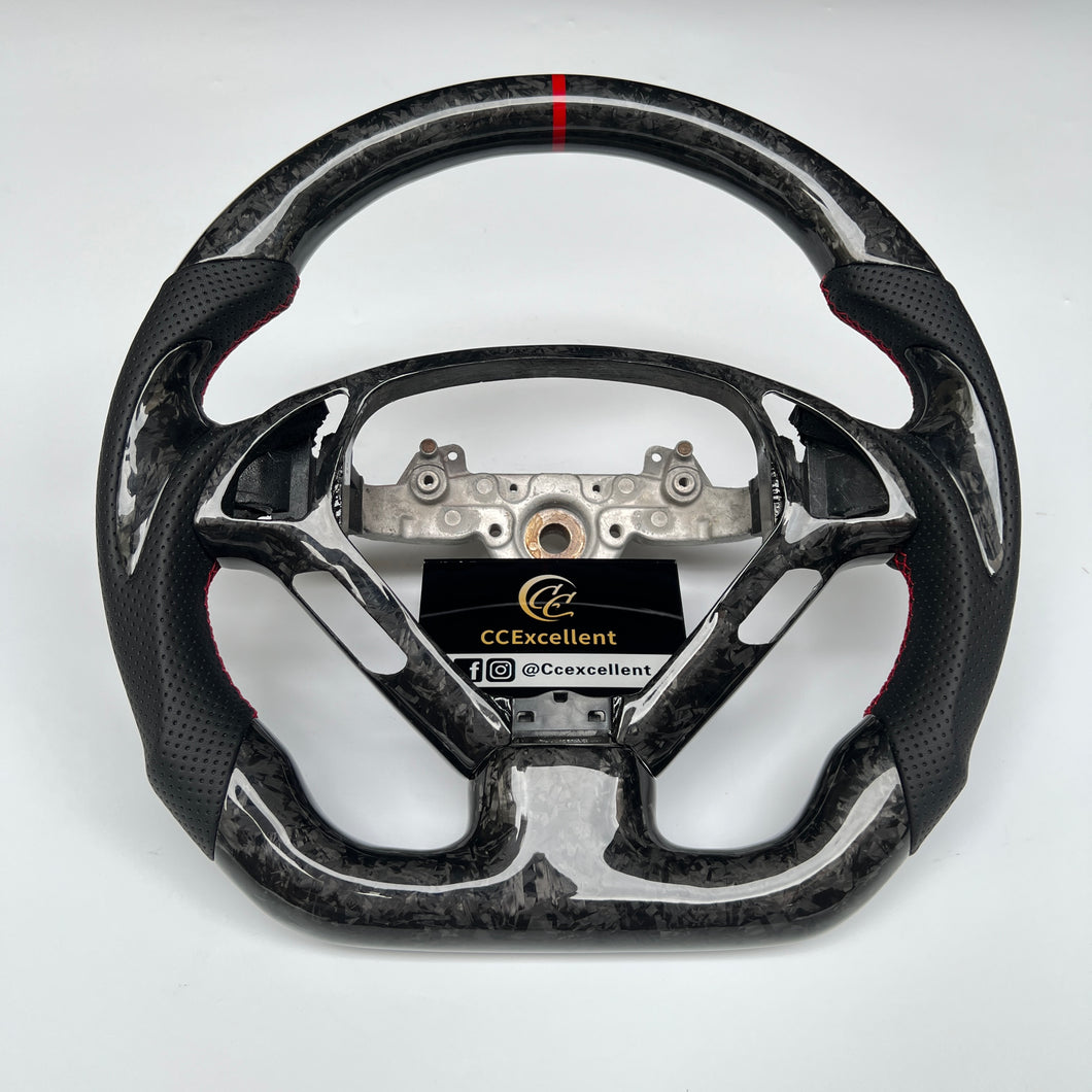 CCexcellent For Infiniti EX35 EX37 2008-2017 carbon fiber steering wheel/