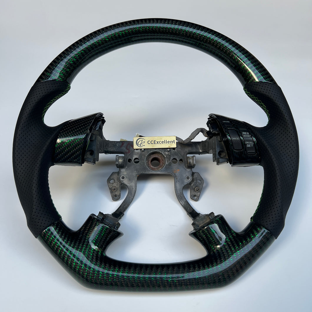 CCexcellent For Honda Inspire carbon fiber steering wheel
