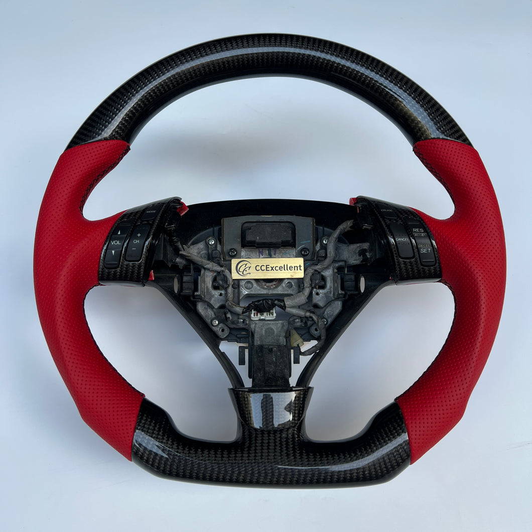 CCexcellent For Honda Accord 2003-2007 carbon fiber steering wheel