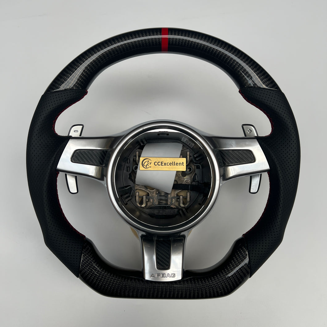 CCexcellent For Porsche All Carrera models - 2012.5 2013 2014 2015 2016 carbon fiber steering wheel