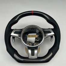 Load image into Gallery viewer, CCexcellent  For Porsche Boxster models 2013 2014 2015 2016 carbon fiber wheel with red stripe

