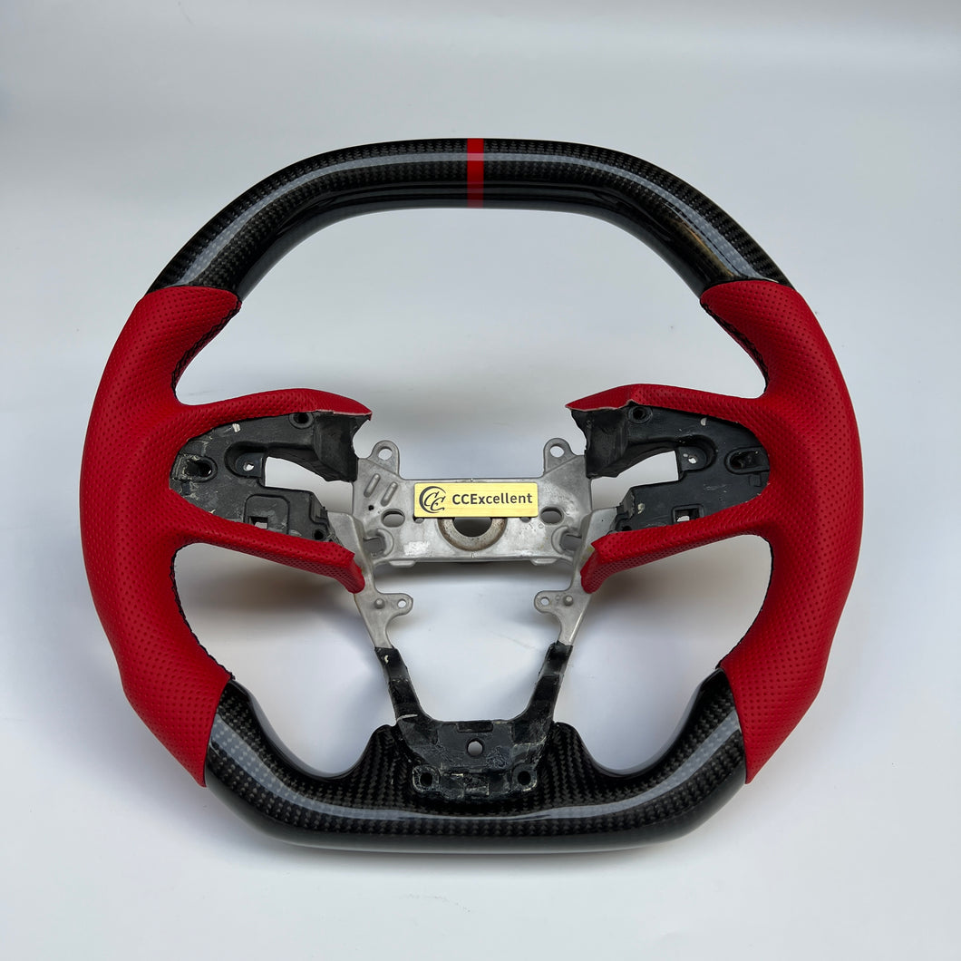 CCexcellent For Honda FK8 2016-2021 carbon fiber steering wheel