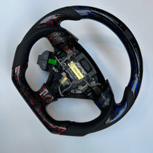 Load image into Gallery viewer, CCexcellent  For Acura TSX 2004 2005 2006 2007 2008 carbon  fiber steering wheel with LED at the top
