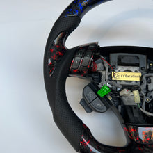 Load image into Gallery viewer, CCexcellent  For Acura TSX 2004 2005 2006 2007 2008 carbon  fiber steering wheel with LED at the top
