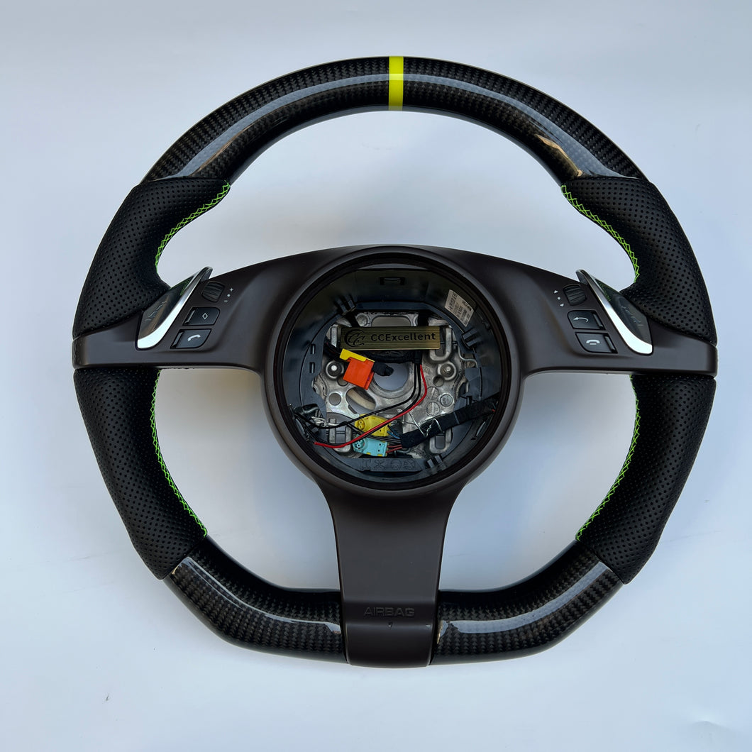 CCexcellent For Porsche 911 Carrera models Panamera  2009 2010 2011 2012 2013 2014 2015 2016 carbon fiber steering wheel