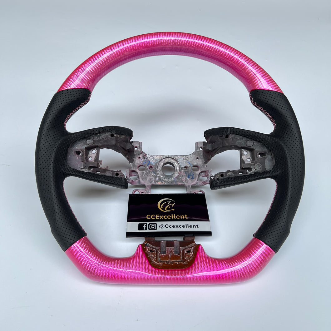 CCexcellent For Honda FK2 carbon fiber steering wheel