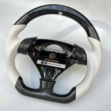 Load image into Gallery viewer, CCexcellent  For Acura TSX 2004 2005 2006 2007 2008 carbon fiber steering wheel with LED at the top
