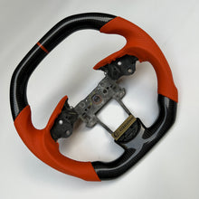 Load image into Gallery viewer, CCexcellent  For Acura ZDX 2009 2010 2011 2012  carbon steering wheel with brown perforated leather sides
