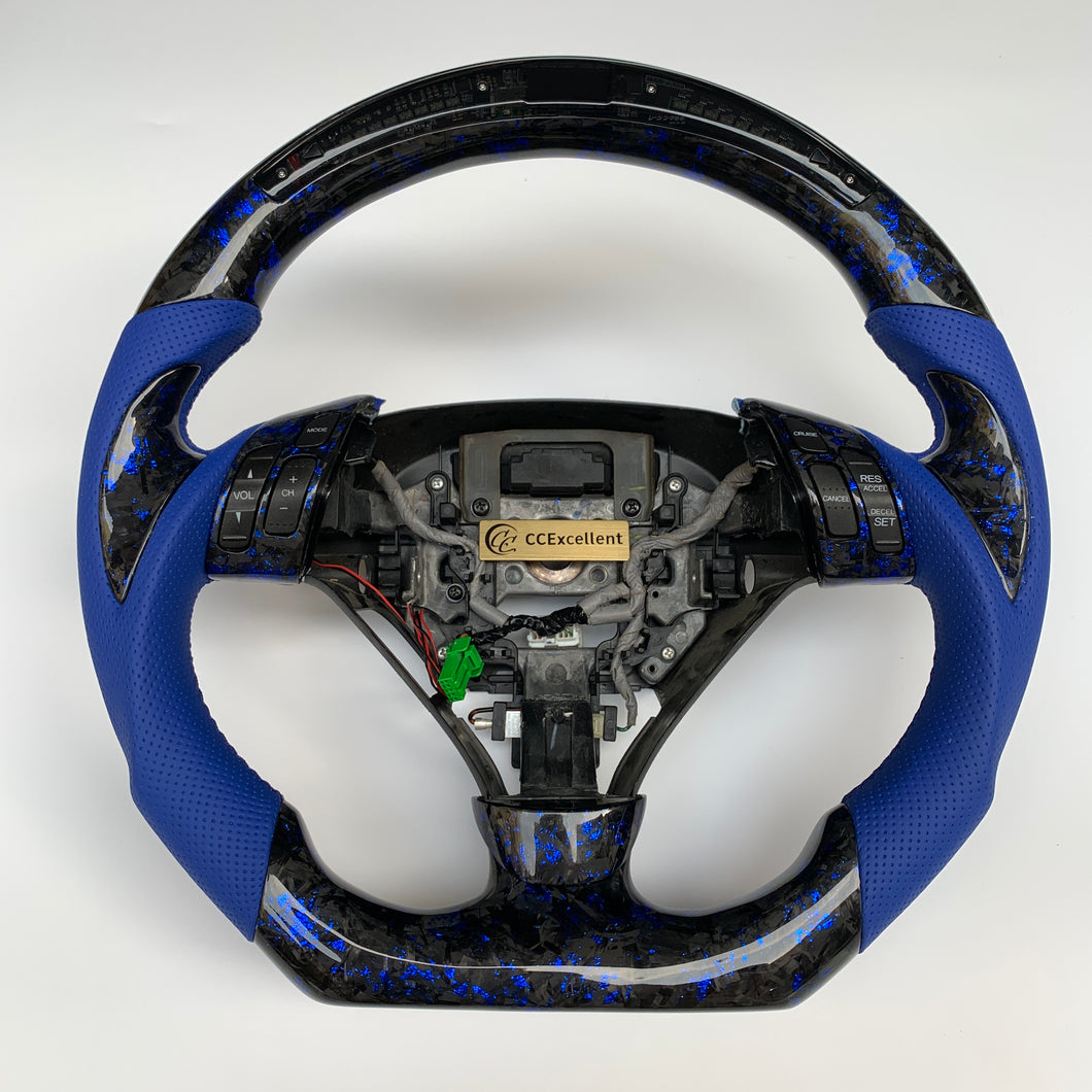 CCexcellent For Honda Accord CL7 CL9 2003-2005 carbon fiber steering wheel