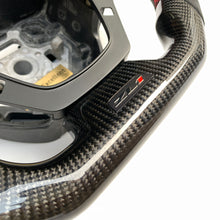 Load image into Gallery viewer, Ccexcellent For Corvette C7 Carbon Fiber Steering Wheel Flat Top
