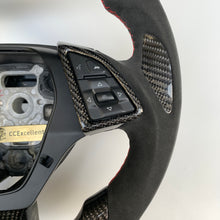 Load image into Gallery viewer, Ccexcellent For Corvette C7 Carbon Fiber Steering Wheel Flat Top
