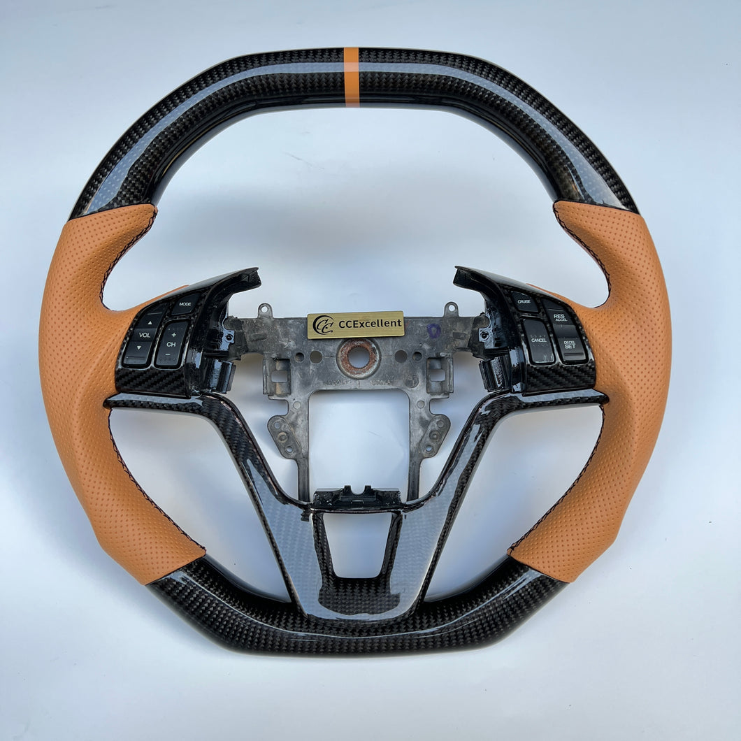 CCexcellent-Honda CR-V 2007 2008 2009 2010 2011 carbon fiber steering wheel