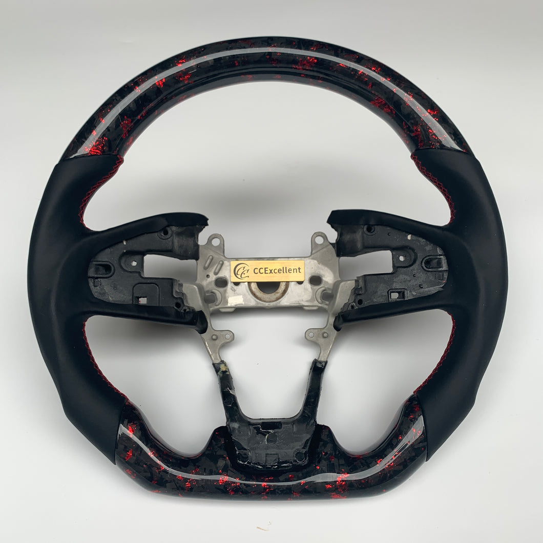 CCexcellent For Honda FK8 2016-2021 carbon fiber steering wheel